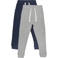 Minymo Pantalon bleu foncé / gris