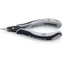 Knipex 34 52 130 ESD ESD Flachrundzange 130 mm