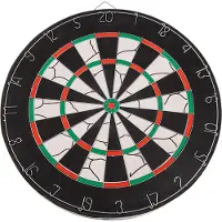 Sportx Cible de fléchettes 45 cm avec 6 fléchettes