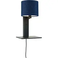 Good&Mojo - Applique Andes - Bambou Noir/Bleu - 19x24x36cm
