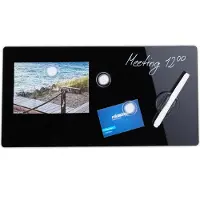 Relaxdays Magnettafel (Tableau d'affichage, Tableau magnétique, 40 x 20 cm)