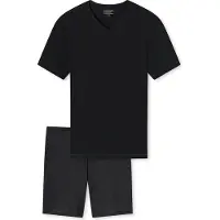 Schiesser Pyjama court noir