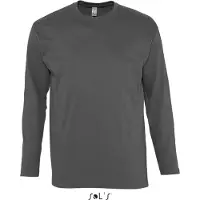 Sols Tee-Shirt Homme Col Rond MONARCH Dark Grey - Sol's 11420 - Taille 2XL