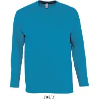 Sols Tee-Shirt Homme Col Rond MONARCH Aqua - Sol's 11420 - Taille 4XL