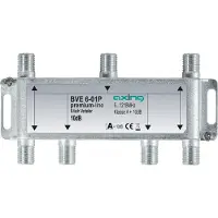 Axing Répartiteur F-Conn 6f 5-1218MHz 6,5dB BVE6-01P