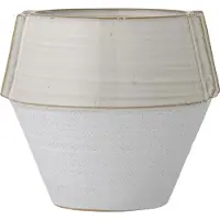 Bloomingville Zaki Pot De Fleurs | Blanc | Grès | 82057489