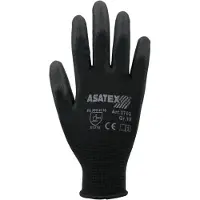 Asatex Gants taille 9 noir EN 388 EPI catégorie II (9)