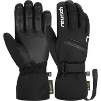 Reusch - Gants de ski en GORE-TEX - Morris GORE-TEX Black/White en Cuir - Taille 9 - Noir
