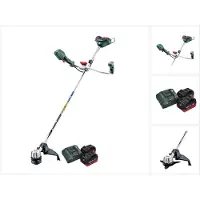 Metabo FSB 36-18 LTX BL 40 Débroussailleuse sans fil 36 V (2x 18 V) poignée à deux mains sans balais + 2x Batteries 8,0 Ah + Chargeur