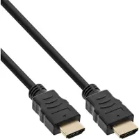 InLine HDMI (Typ A) — HDMI (Typ A) (2.50 m), Câble vidéo, Noir