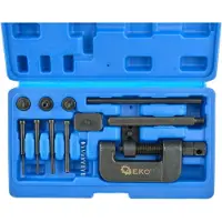 GEKO Kit de rivetage de chaîne de moto, riveteuse de chaîne G02682