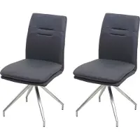 MCW Chaise de salle à manger -H70 (lot de 2)