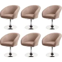 MCW Chaise de salle à manger -F19 (lot de 6)