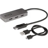 StarTech.com Mst14dp123hd Docking Station Argenté