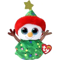 Multisoppi Beanie Boo's Christmas Snowman Tree 15cm