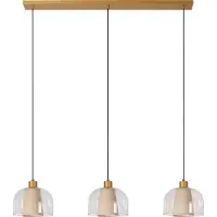 Lucide Lampe pendante de conception Gunhild Quinte or à 3 lumières