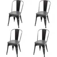 MCW Chaise de salle à manger -H10e (lot de 4)