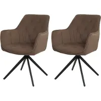 MCW Chaise de salle à manger -L80 (lot de 2)