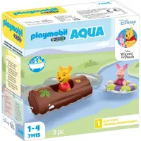 Playmobil Disney & Winnie l'ourson 71415 1.2.3 & Disney : L'aventure aquatique de Winnie & Ferkel