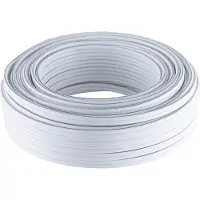 S-Impuls S/CONN maximum connectivity câble haut-parleur 2,5mm² 50x0,25 CCA blanc 10m (10 m, 2.50 mm²² mm), Câble d'enceinte, Blanc