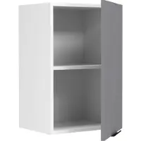 Hioshop Armoire de cuisine Largeur 40 cm Porte en bois Armoire suspendue Cuisine Meuble de cuisine Fasola
