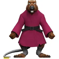 Super7 Les Tortues Ninja - Figurine Ultimates Splinter (Flocked) 18 Cm