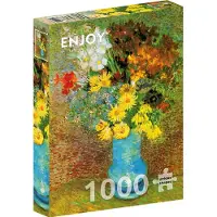 Enjoy Puzzle Puzzle 1000 pièces Enjoy – Vincent van Gogh : Vase aux marguerites et aux anémones