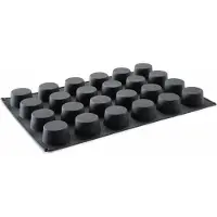 Hendi Moule en silicone MUFFIN 570x375x40mm, Moule à gâteau, Transparent