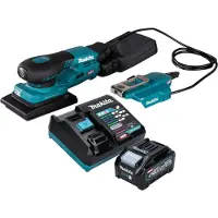 Makita BO 005 CGM101 Akku Schwingschleifer 40 V max. 80 x 130 mm 3,0 mm Hub Brushless + 1x Akku 4,0