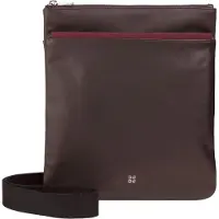 Dudu Toys Sac à bandoulière 'Panay' moka / rouge cerise
