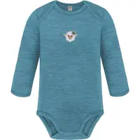 Normani Barboteuse / body 'Auckland' beige / bleu / blanc