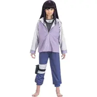 Naruto DÉGUISEMENT HINATA FILLE 11/12 ANS Violet, Lilas, Lavande, Parme, Prune