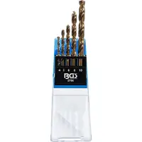 Bgs Jeu de forets hélicoïdaux HSS 4 - 10 mm 5 pcs. (10 mm, 4 mm, 5 mm, 6 mm, 8 mm)