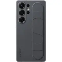 Samsung S25 Ultra Standing Grip Back Cover Noir