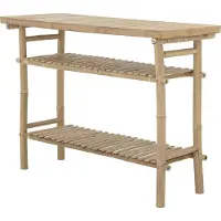 Bloomingville Table D'appoint Sole De | Naturelle | En Bambou | 82064962