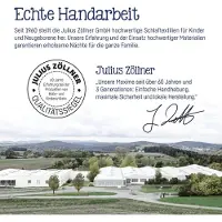 Julius Zöllner Linge de lit en mousseline de coton, lime