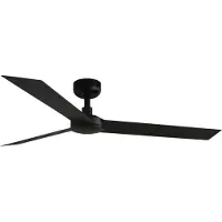 Faro Cruiser Ventilateur de Plafond Black | L (Ø132cm) | Without light