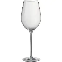 J-Line Verre a vin blanc tia verre transparent