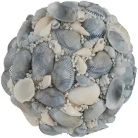 J-Line Boule coquillages bleu clair small