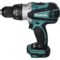 Makita DHP 458 RF1 Perceuse-visseuse à percussion sans fil 18 V 91 Nm + 1x Batterie 3,0 Ah + Chargeur