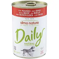 Almo nature Lot Daily Dog 12 x 400 g pour chien - dinde