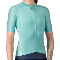 Castelli Espresso Short Sleeve Jersey Bleu L Femme