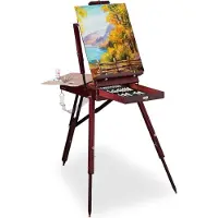 Relaxdays Valise chevalet