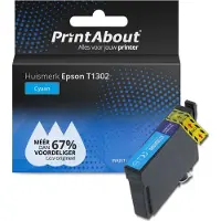 PrintAbout Cartouche compatible pour Epson T1302 - Cyan - Grande capacité