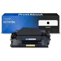 PrintAbout Toner compatible pour Canon 057H BK - Noir
