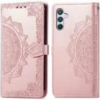 IMoshion Etui de télephone Mandala pour Samsung Galaxy A26 - Rose Doré