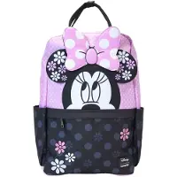 Loungefly Sac à dos pleine grandeur Disney by Minnie Floral Rock the Dots