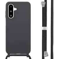 IMoshion Coque en silicone avec cordon pour Samsung Galaxy A26 - Noir