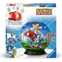 Ravensburger Sonic The Hedgehog 3d Characters Ball 72 Pieces Puzzle Bleu