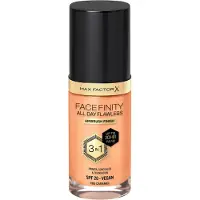 Max Factor Facefinity All Day Flawless 3 in 1 Vegan Foundation 30ml (Various Shades) - C85 - CARAMEL